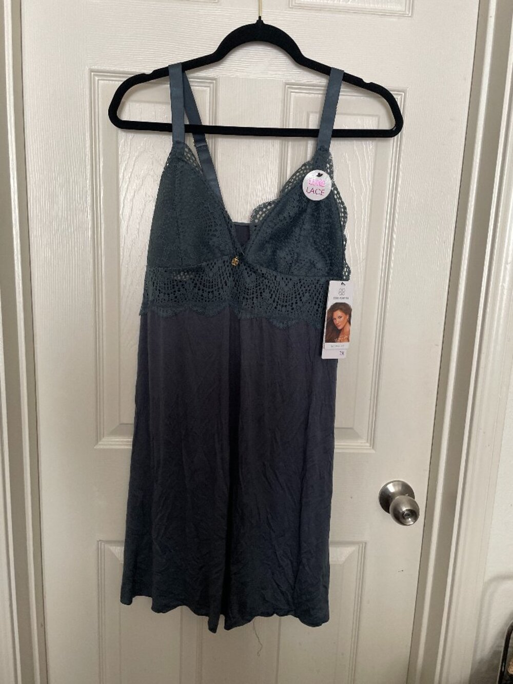 Daisy Fuentes Lux Lace Slip-NWT